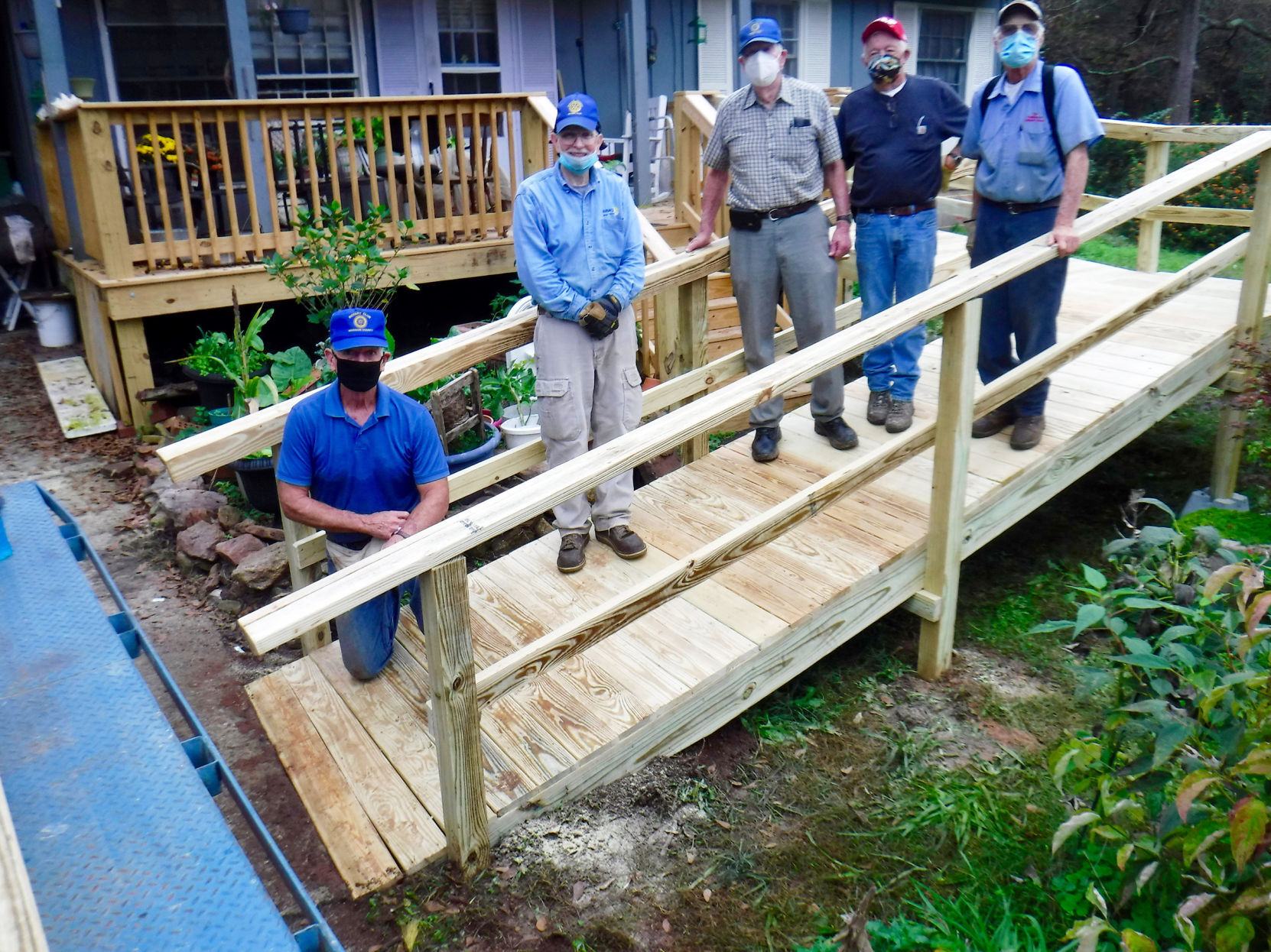 Rotary constructs ramp for Annie Louise Cooper